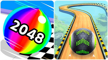 Ball Run 2048 VS Going Balls | All Level Gameplay Walkthrough Android,iOS P1