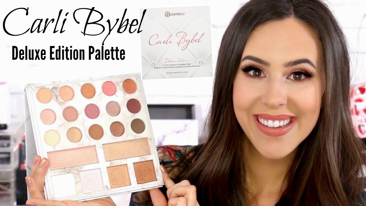 Carli Bybel Deluxe Edition Palette Review Swatches Makeup