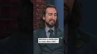 “I think Oklahoma City’s the best team, they’ll beat everybody, I hope they lose this round.” #nba
