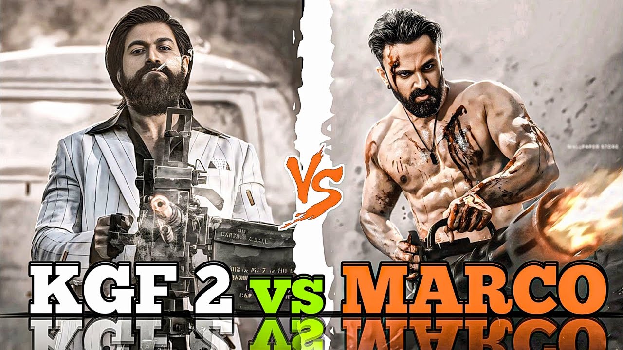 Marco vs Kgf chapter 2 || Marco 🆚 kgf chapter 2 Comparison Video ||