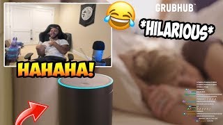 Hamlinz Reacts To Amazon Echo Hamlinz Edition (Funny)