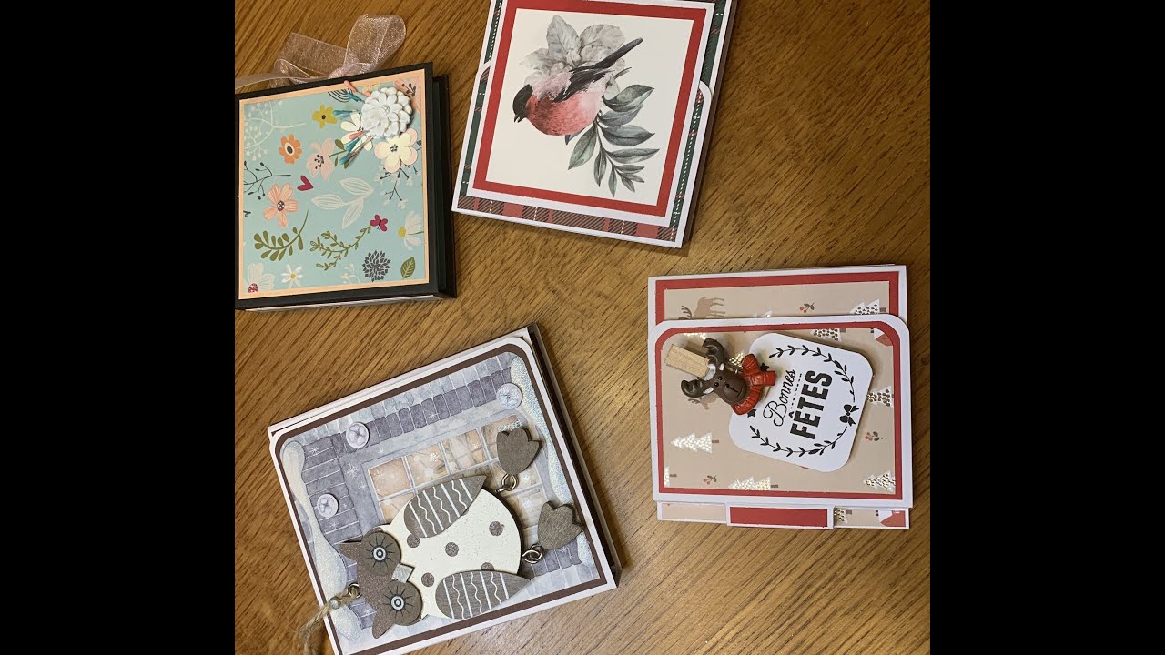 Idée n°3 de cadeau fait en scrap: porte post it