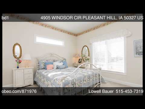 4905 WINDSOR CIR, Pleasant Hill, IA home video tour