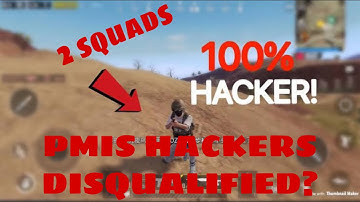 3 Teams Disqualified From PMIS | Pubg Mobile | Hackers In PMIS ?