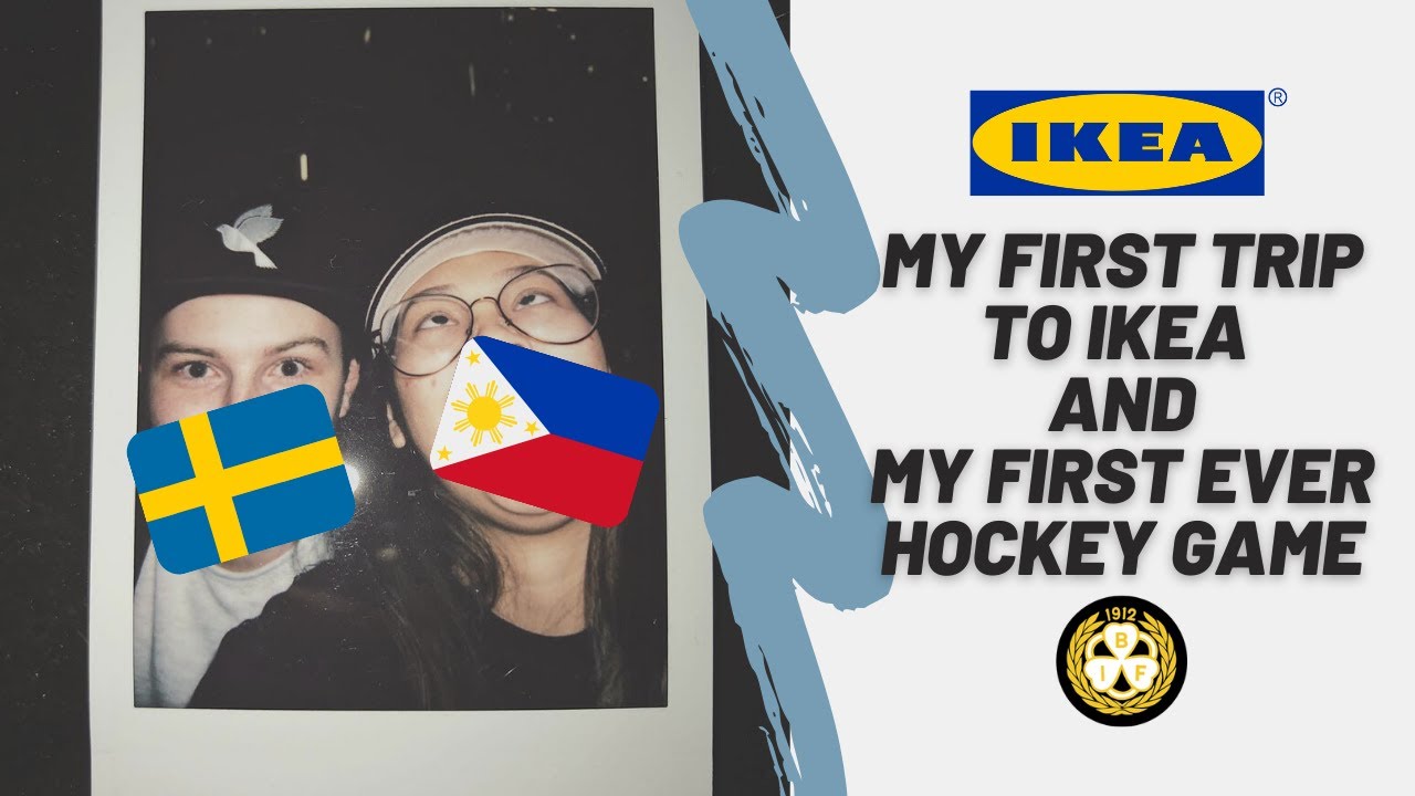 LDR series 🥲 Part 3: My first time in IKEA & my first time to watch a live HOCKEY game! | Vlog