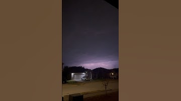 Insane Chain-lightning strikes in Texas caught on camera!