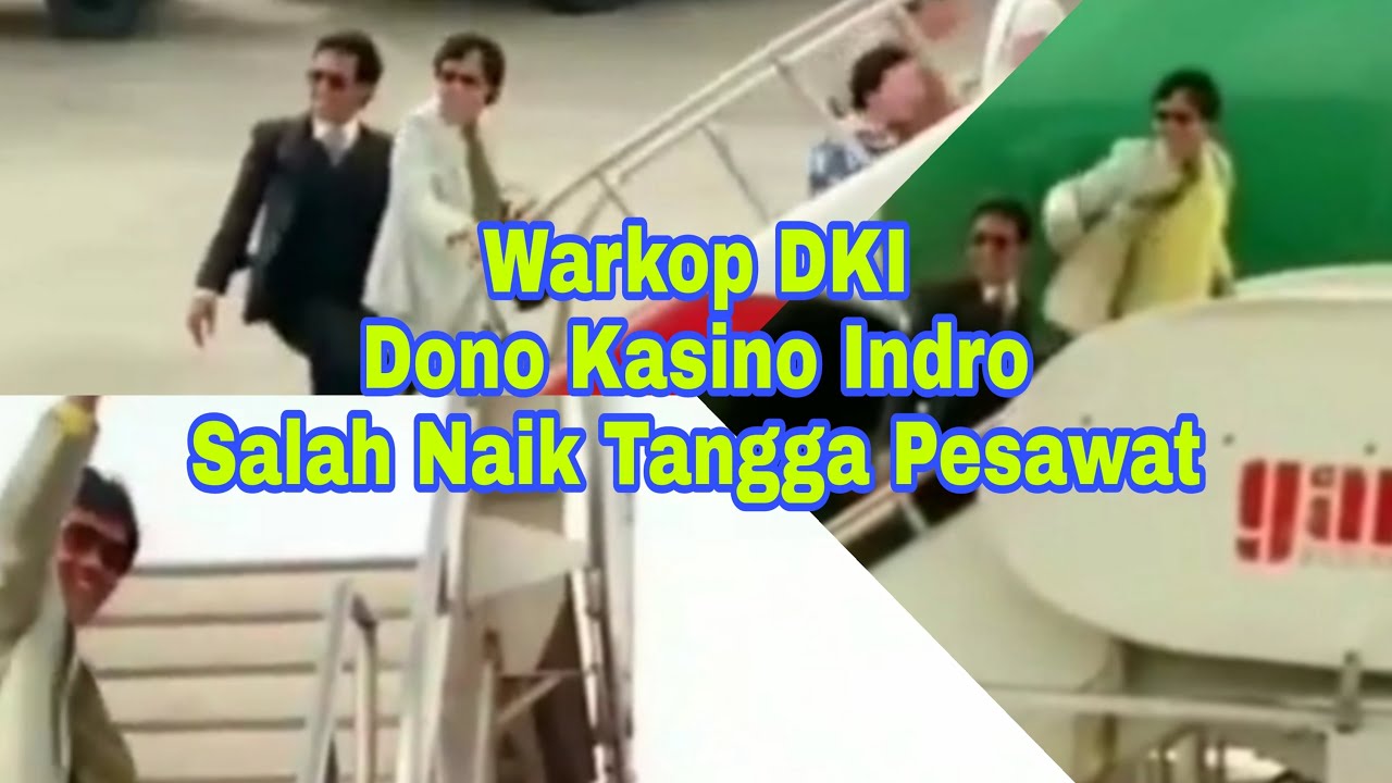 Warkop DKI Lucu Banget Bikin Ngakak - Salah Naik Tangga Pesawat ...