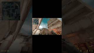 Smoke off A site from the same spot CACHE #cs2clips #cs2guide #cache