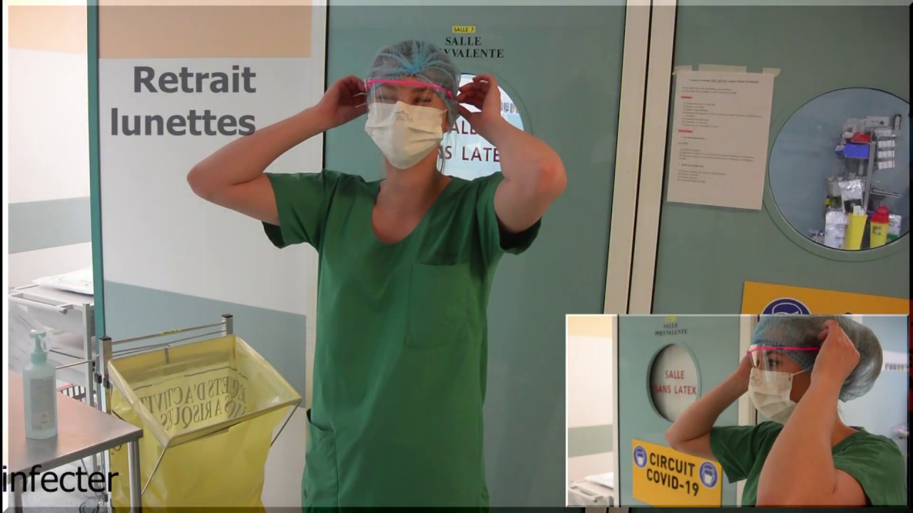 COVID 19 habillage   déshabillage CESU21 ARCUMEL