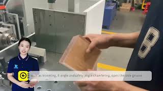Multi Trimming round acrylic conner chamfering polishing polihser machine