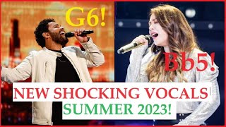 New SHOCKING Vocals SUMMER 2023!!! #2023 #highnotes #summer