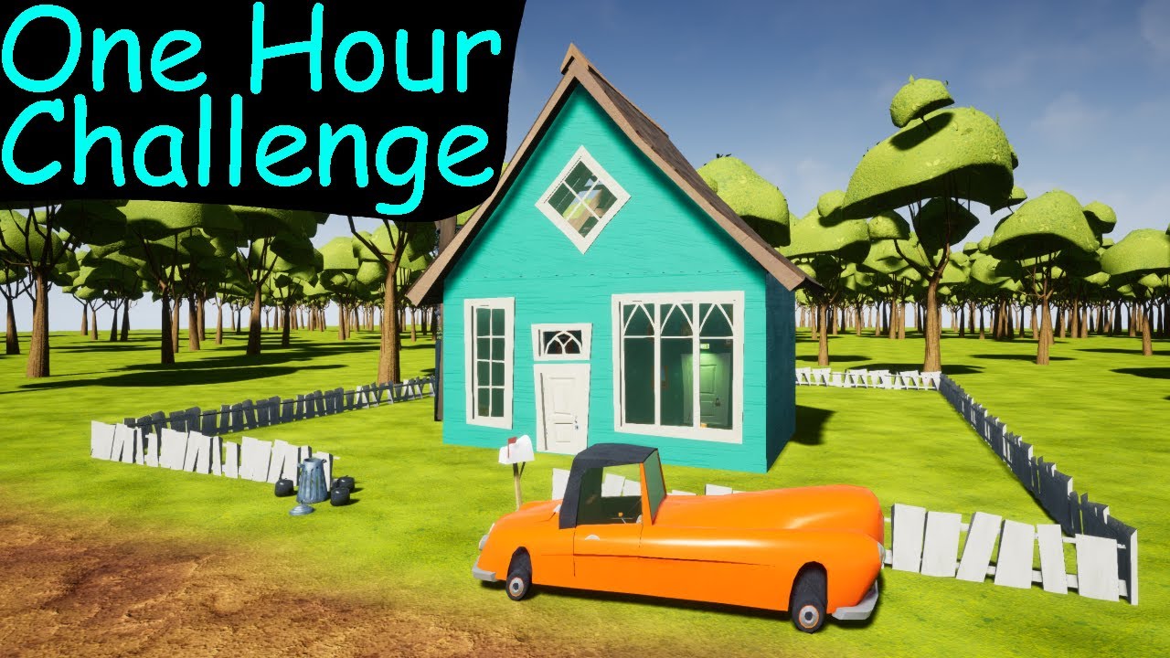 One Hour Challenge (Hello Neighbor) By HelloEddieGo