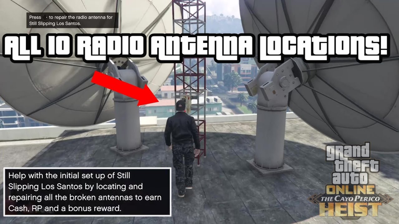 GTA Online - Radio Antenna Locations - Still Slippin Los Santos | games  guides