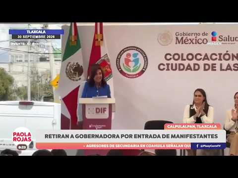Retiran a Lorena Cuéllar de evento por irrupción de agricultores | De Pisa y Corre con Paola Rojas
