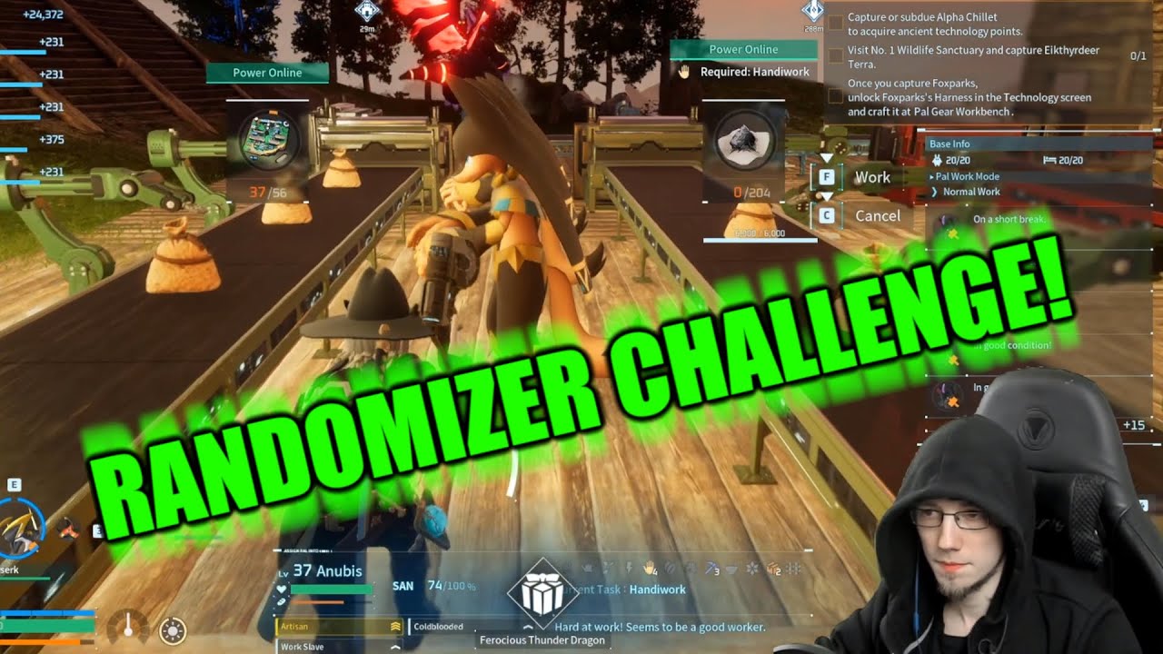 Palworld - RANDOMIZER! - Feybreak #43.5 (fast reine Bau-Folge) - YouTube