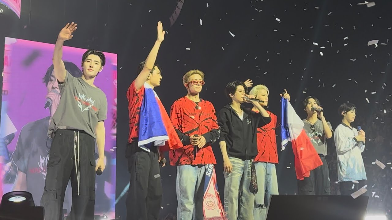 ENHYPEN - ENCORE Karma & Paranormal | Walk the Line Paris 250903 Fancam 4K