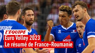 Euro Volley 2023 - Revanchards, les Bleus écartent la Roumanie pour rejoindre les demi-finales