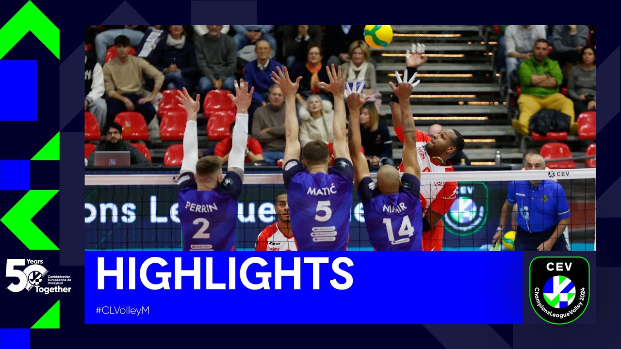 Gas Sales Daiko PIACENZA vs. Halkbank ANKARA - Match Highlights