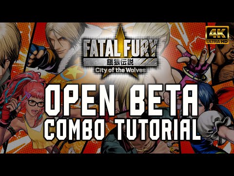 FATAL FURY City Of The Wolves Complete Combo Practice Tutorial 【 All Levels 】