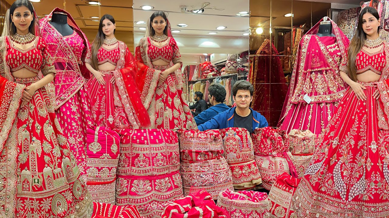 BRIDAL LEHENGA SHOP IN CHANDNI Chowk WITH PRICE | 2026 EXCLUSIVE WHOLESALE RATE SHOP 