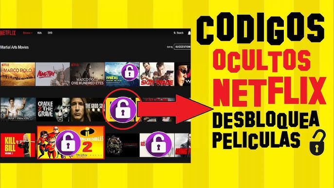 Netflix Codes: Todos los códigos secretos de Netflix en un solo lugar –  NeoTeo