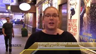 Ashlyn Smith on her Broadway internship and life in the Big Apple