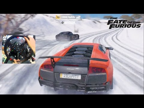 Forza Horizon 3 GoPro Fate Of The Furious Recreation / BLIZZARD MOUNTAIN!