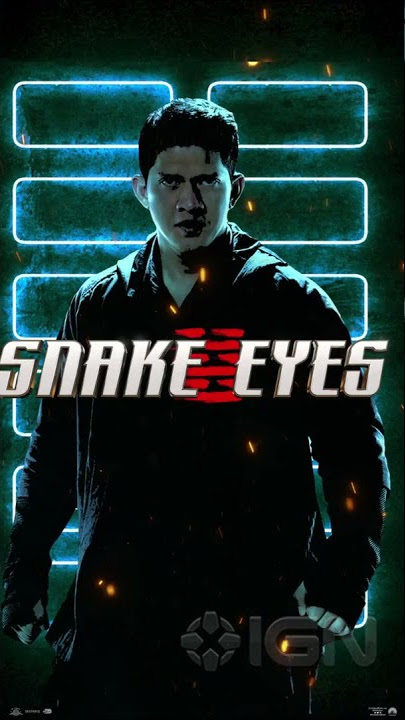 Snake Eyes: G.I. Joe Origins - Exclusive Hard Master Motion Poster
