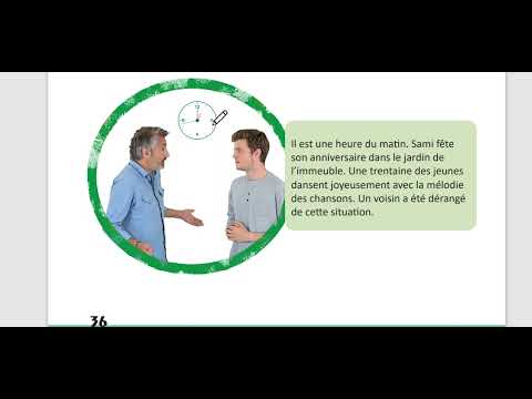 الوحدة التانية حادي عشر منهاج حديث تعبير كتابي صفحة 36 37 38 مدام مها Expression écrite