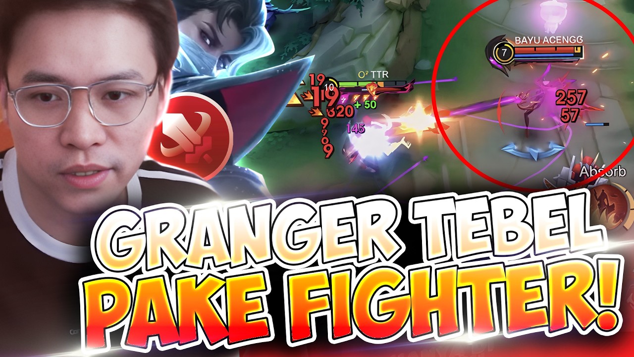 GRANGER FIGHTER KUAT TOS TOSAN LAWAN OBSIDIA DAN ANGELA !! - Mobile Legends