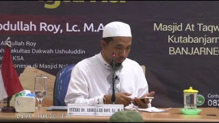 LIVE Ustadz Abdullah Roy -  Begini Para Sahabat Belajar Agama