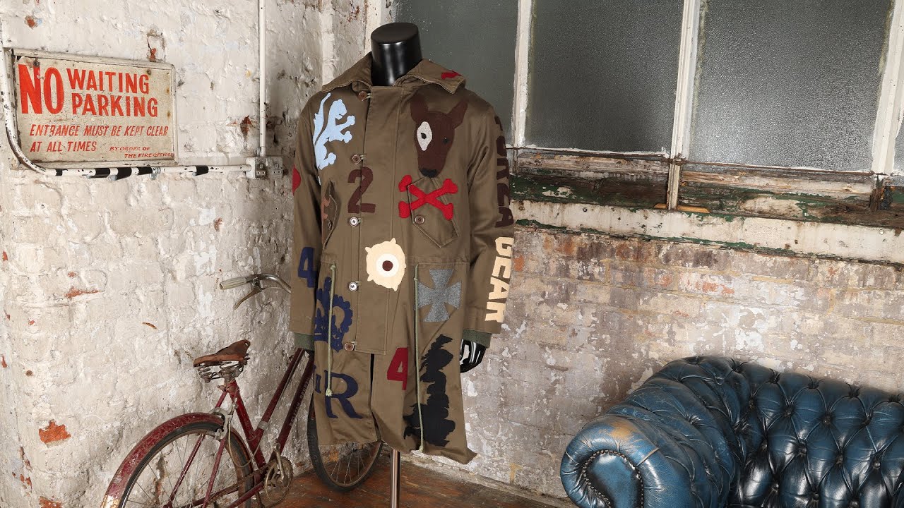 Oasis Original Parka & Wonderwall Handwritten Lyrics