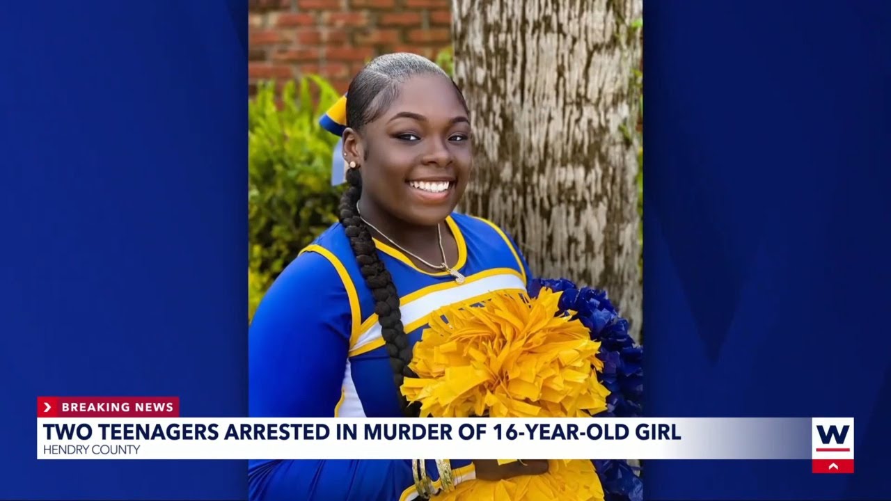Two teenagers arrested in murder of 16-year-old girl - YouTube