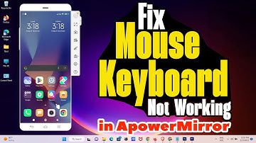 How to Fix Mouse or Keyboard Not Working in ApowerMirror