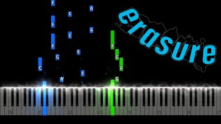 Erasure - Always Piano Tutorial