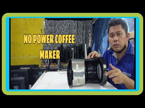 PHILIPS COFFEE MAKER NO POWER - YouTube
