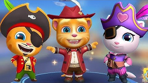 Talking Tom Gold Run vs Talking Tom Gold Run 2 vs Talking Tom Karting Gameplay Android ios