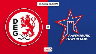 40. Spieltag DEL2 | Düsseldorfer EG vs. Ravensburg Towerstars | Game Highlights