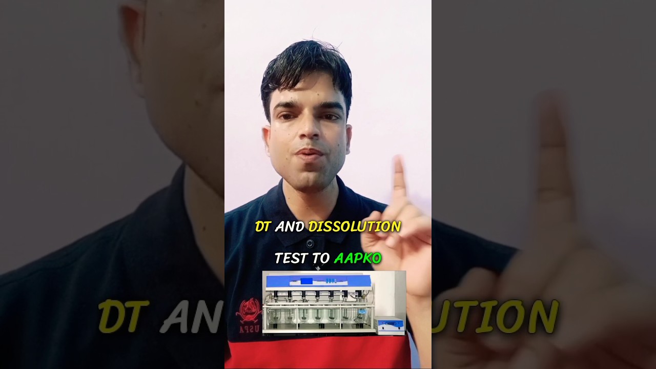 Difference Between Disintegration And Dissolution ||