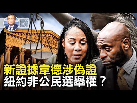 手机数据揭底，威利斯和韦德涉嫌伪证，纽约非公民选举权被判无效，谷歌暂停AI作图功能，出事牧场自家的？｜ 横河观点 2024.02.23