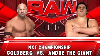 GOLDBERG VS ANDRE THE GIANT