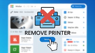 Remove Printers from Windows 11 FAST (Beginner Guide)