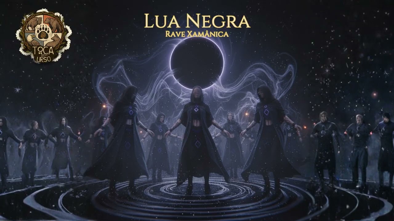 🌑 LUA NEGRA -  RAVE XAMÂNICA | Shamanic Tribal Trance • Ritual Loop • TOCA DO URSO