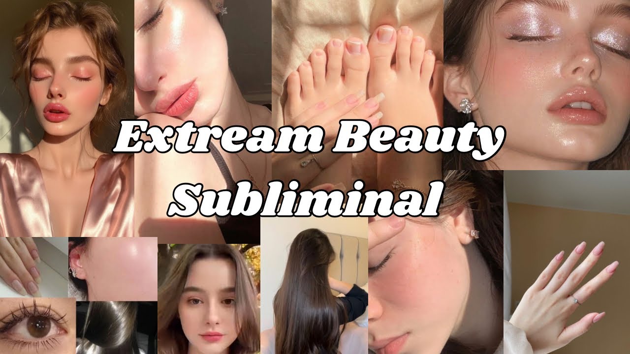 Extreme Glow Up Subliminal ✨ Glass Skin, Sculpted Face, Slim Body, Pure Feminine Beauty
