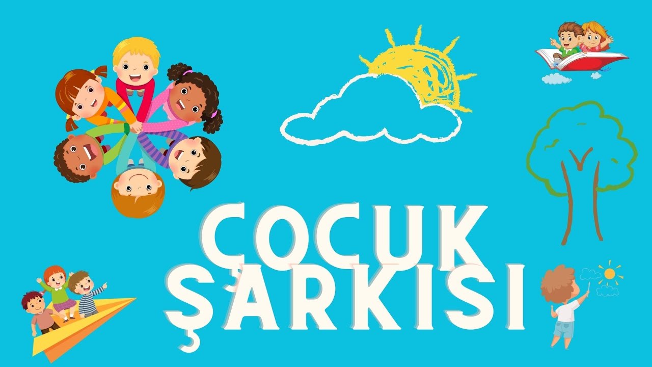 Çocuklar Oyun Oynar 🎈 Neşeli Türkçe Çocuk Şarkısı | Bahçede Bisiklet, Top ve Uçurtma Eğlencesi