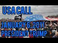 President Donald Trump January 6, 2021 100万人のＵＳＡコール トランプ大統領2021年1月6日