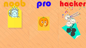 Noob VS Pro VS Hacker - Paper Fold