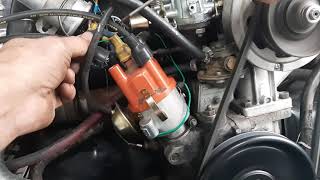 1970 VW beetle 1600 dual port, weak spark issue.
