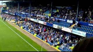 Portsmouth V Reading. 1-1 Fratton End.