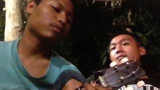 Armada asal kau bahagia cover ukulele/kentrung